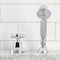 Kingston Brass KSK4301BXTR Transfer Valve Set For Roman Tub Filler, Polished Chrome KSK4301BXTR - alternate 2